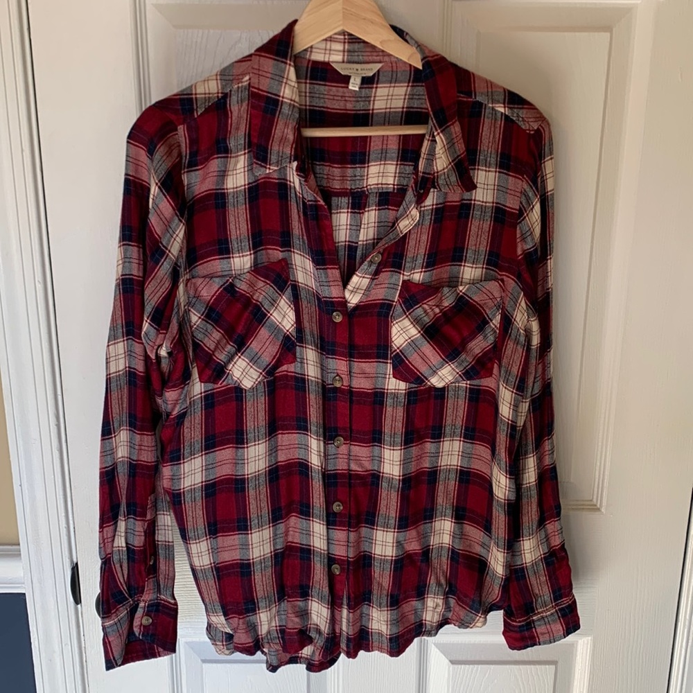 Lucky Brand red flannel